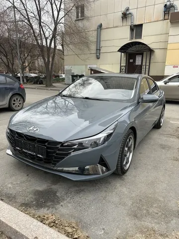 Hyundai Elantra после доставки: Китай → Курган