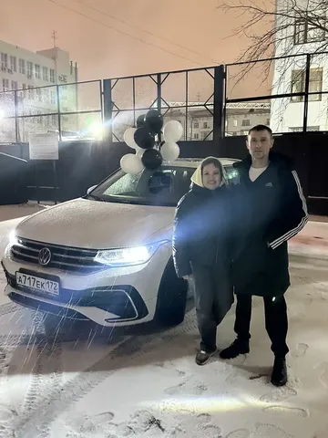 Volkswagen Tiguan после доставки: Китай → Ишим