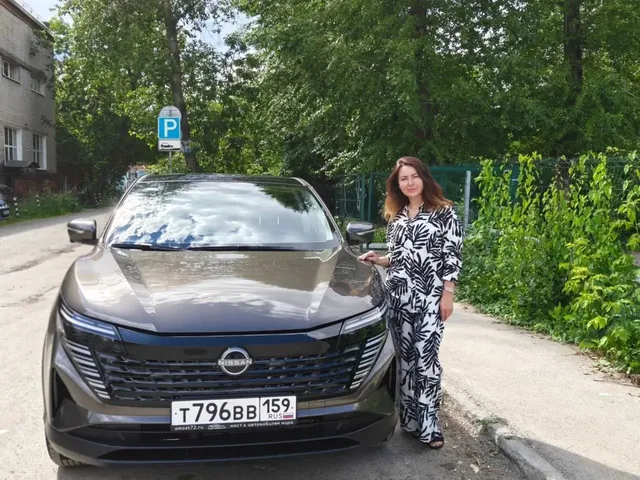 Nissan Qashqai: Китай → Пермь
